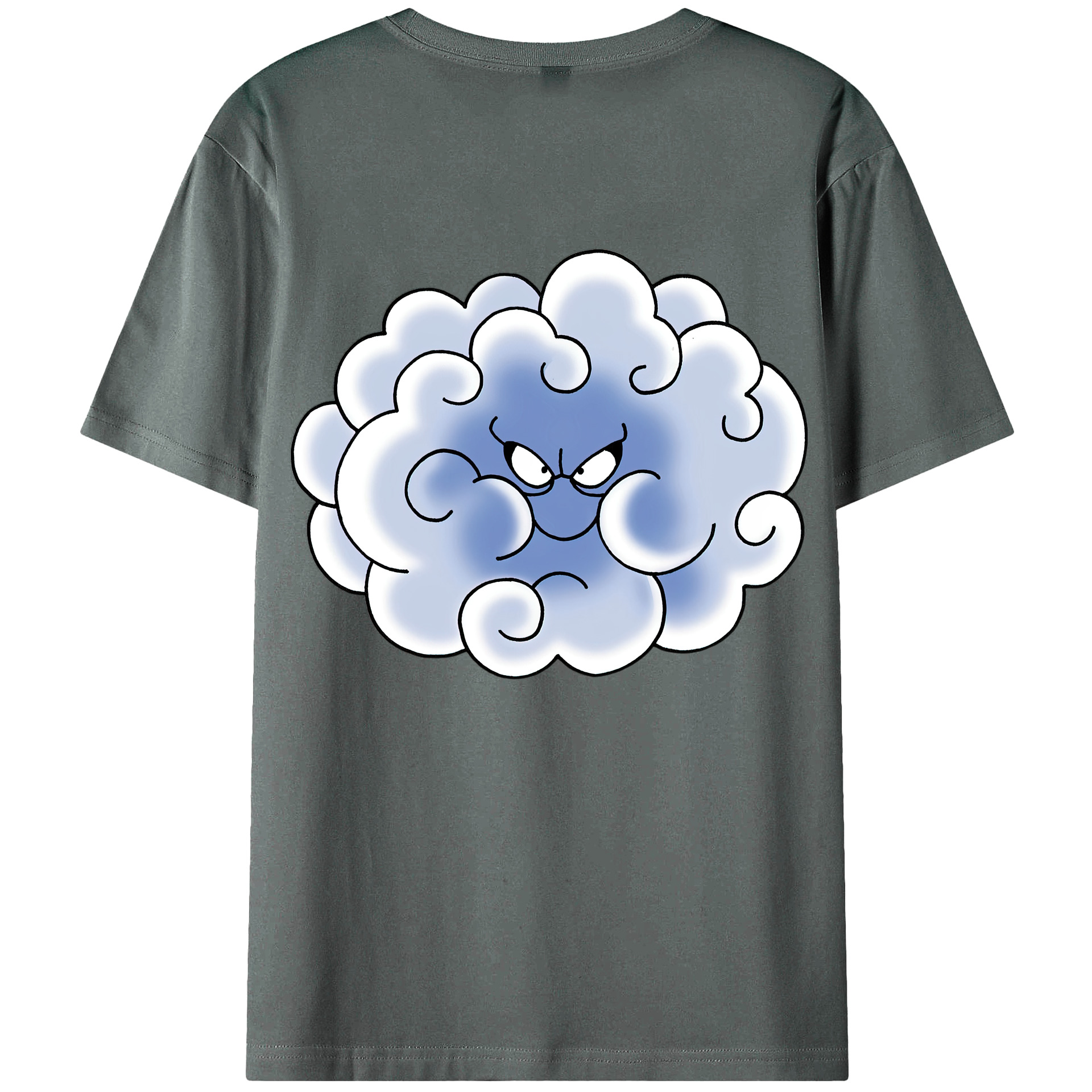 （画像用） ドラゴンクエスト Doragon Kuesuto Dragon Quest 綿100％ メンズ半袖Tシャツ（バックプリント） 通気性